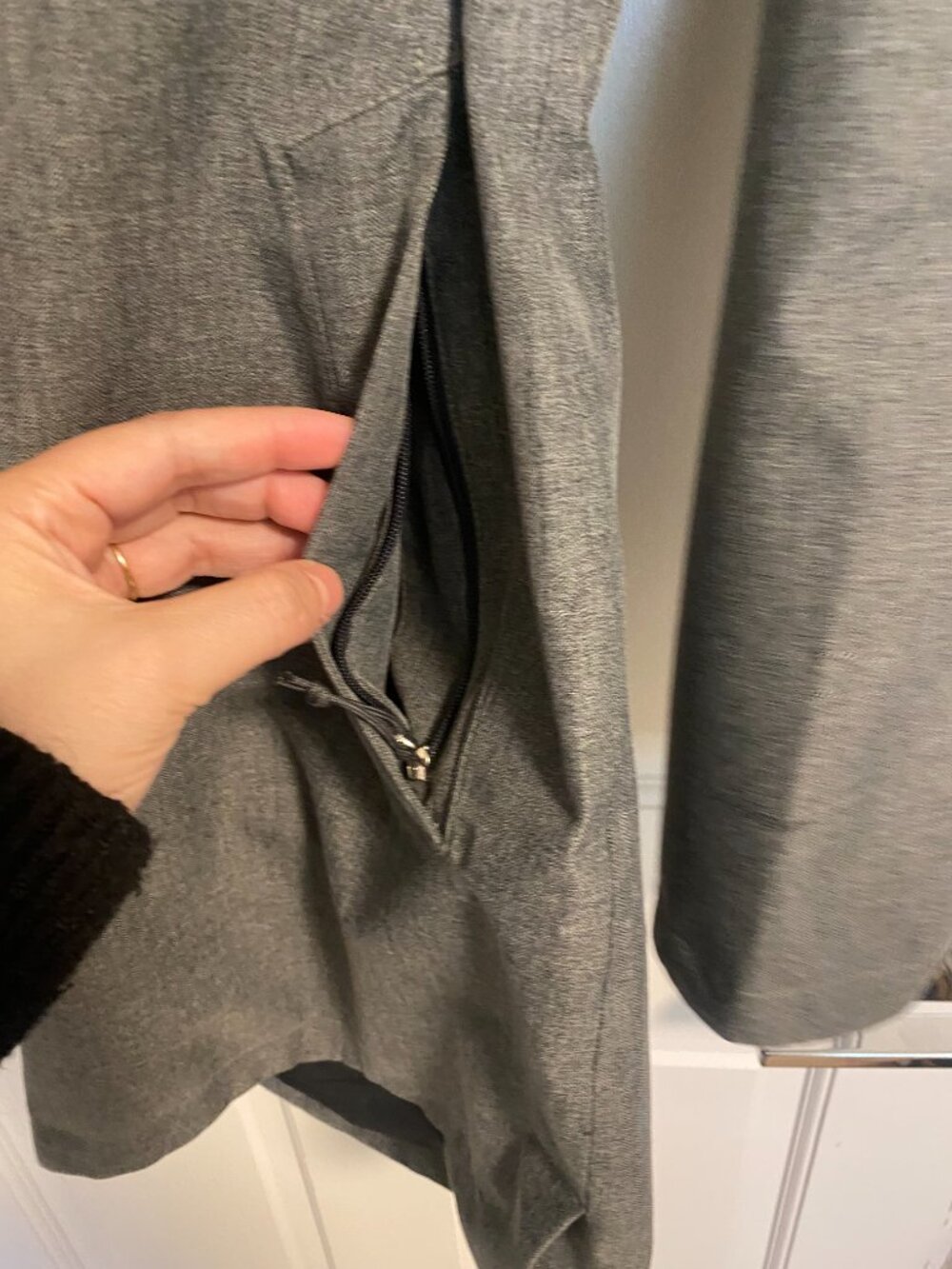 The North Face Laney Ii Trench Raincoat size Large Grey - Picture 4 of 12